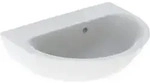Geberit Handwaschbecken Renova 50x40cm, w/KT, o. Hahnl., m &Uuml;L asym.