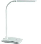 Schreibtischlampe Metall/Ku.wei&szlig; H.max.360mm m.Standfu&szlig;
