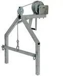 m&uuml;ba Handwinde mit Gestell 20mtr. Seill&auml;nge