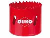 RUKO HSS-Bimetall-Lochsäge, mit variabler Zahnung Durchmesser 111 mm