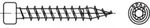 Spax Holzbauschraube 6 x 160 mm Zylinderkopf T-STAR plus Vollgewinde 4CUT WIROX P3J