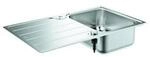 Grohe Einbausp&uuml;le K500 45-S 86/50 1.0 rev 86x50cm, m Tropffl, aufl, 1 Beck., ES