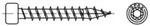 Spax Holzbauschraube 6 x 120 mm Zylinderkopf T-STAR plus Vollgewinde 4CUT WIROX P3J