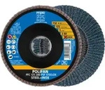 PFERD TOOLS POLIFAN F&auml;cherscheibe PFC 125 mm X-LOCK konisch Z80 Uni.-Linie PSF
