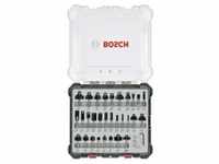 Bosch Fräser-Set 6-mm-Schaft 30-teilig