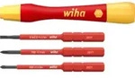 Wiha Feinschraubendreher Set PicoFinish slimVario electric 4-tlg. mit slimBits