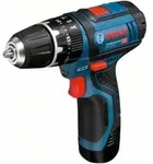 Bosch GSB 12V 15 Akku-Schlagbohrschrauber, 2x 2.0Ah, GAL 12V 20, Zubeh&ouml;rsatz,...