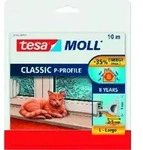 tesa P-Profil-Dichtung 5395 10mx9mm wei&szlig;
