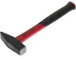 Gedore red Schlosserhammer mit Fiberglasstiel, 800 g Kopfgewicht, Hammer mit