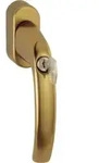 HOPPE DK-Fenstergriff abschlie&szlig;bar Atlanta 0530S/US952 100NM 7/32-42, bro.farb.