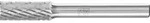 PFERD TOOLS Hartmetall Fr&auml;sstift Zylinder ZYAS stirnverzahnt &Oslash; 08x20mm Schaft-&Oslash;