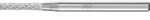 PFERD TOOLS Hartmetall Fr&auml;sstift Zylinder ZYA &Oslash; 02x10mm Schaft-&Oslash; 3 mm Z4 universal