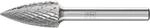 PFERD TOOLS Hartmetall Fr&auml;sstift Spitzbogen SPG &Oslash; 12x25 mm Schaft-&Oslash; 6 mm Z3P