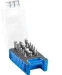 PFERD TOOLS HSS Fr&auml;sstift Set 83 18-tlg. Zahnung 3 &Oslash; 12/8/6mm Schaft-&Oslash; 6mm