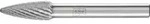 PFERD TOOLS Hartmetall Fr&auml;sstift Rundbogen RBF &Oslash; 08x20mm Schaft-&Oslash; 6 mm Z4