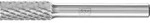 PFERD TOOLS Hartmetall Fr&auml;sstift Zylinder ZYAS stirnverzahnt &Oslash; 08x20mm Schaft-&Oslash;