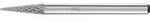 PFERD TOOLS Hartmetall Fr&auml;sstift Spitzkegel SKM &Oslash; 03x11 mm Schaft-&Oslash; 3 mm Z4