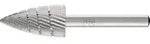 PFERD TOOLS HSS Fr&auml;sstift Spitzbogenform K &Oslash; 16x30mm Schaft-&Oslash; 6 mm Z 3 universal