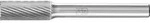PFERD TOOLS Hartmetall Fr&auml;sstift Zylinder ZYAS stirnverzahnt &Oslash; 08x20mm Schaft-&Oslash; 6