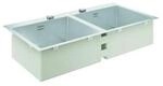 Grohe Sp&uuml;lbecken K800 120-S 102,4/51 2.0 102,4x51cm, auflie o f-b&uuml;nd., 2 Be, ES