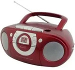 Soundmaster CD-Boombox SCD5100RO rot UKW Kassettenplayer