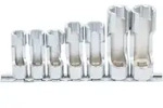 BGS Spezial-Steckschl&uuml;ssel-Einsatz-Satz, geschlitzt Antrieb Innenvierkant 10 mm (3/8