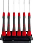 Wiha Feinschraubendreher Set PicoFinish&reg; Sechskant-Steckschl&uuml;ssel 6-tlg. mit Halter