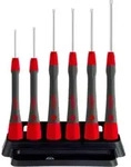 Wiha Feinschraubendreher Set PicoFinish&reg; TX 6-tlg. mit Halter T4-T9