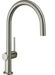 hansgrohe Sp&uuml;ltisch-Einhebelmischer Talis M54-220 1jet, Edelstahl Finish