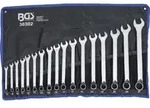 BGS Maul-Ringschl&uuml;ssel-Satz gekr&ouml;pft SW 8 - 27 mm 17 teilig