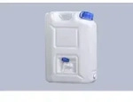 H&uuml;nersdorff Wasserkanister HD-PE natur mit integriertem Auslaufhahn, 20 Liter