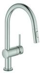 Grohe Sp&uuml;ltisch-Einhebelmischer Minta Touch superst., el, herausz. Dual-Sp&uuml;lbrause