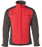 Mascot Dresden Soft Shell Jacke Gr&ouml;&szlig;e S, rot/schwarz
