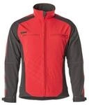 Mascot Dresden Soft Shell Jacke Gr&ouml;&szlig;e S, rot/schwarz (12002-149-0209-S)