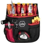 Wiha Werkzeug Set Elektriker gemischt, 18-tlg. inkl. G&uuml;rteltasche