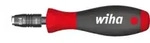 Wiha Schraubendreher mit Bithalter CentroFix mechanisch verriegelbar 1/4" 149 mm