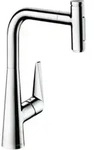 hansgrohe Sp&uuml;ltisch-Einhebelmischer Talis Select-M51-300 chrom, Ausziehbrause, 2jet