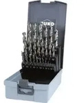RUKO Spiralbohrersatz DIN 338 Typ N HSS G in Kunststoffkassette (ABS)