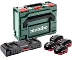Metabo Basic-Set 4x LiHD 5.5Ah ASC 145 DUO + metaBOX 145