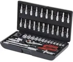 KS Tools 1/4" CHROMEplus Steckschl&uuml;ssel-Satz, 46-teilig