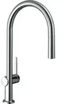 hansgrohe Sp&uuml;ltisch-Einhebelmischer 210 Talis M54 mit Ausziehauslauf, 1jet, chrom
