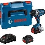 Bosch Akku-Drehschlagschrauber GDS 18V-1050 H mit 2x Akku, Schnellladeger&auml;t, L-BOXX