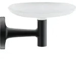 Duravit Seifenschale Starck T 14x11,9cm, Wandmont., Gl. we m, sw matt