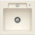 V&B Sp&uuml;le Siluet 50 S m Abl.garn, Exzenter, crema CeramicPlus