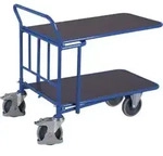 VARIOfit C+C Wagen mit 2 Ladefl&auml;chen aus Siebdruckplatte 1.030 x 600 mm
