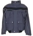 Planam Winterblouson Plaline schiefer/schwarz XXL