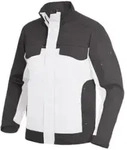 FHB Arbeitsjacke ERNST wei&szlig;-anthrazit XL