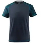 Mascot T-Shirt, feuchtigkeitstransportierend T-shirt Gr&ouml;&szlig;e 2XL, schwarzblau