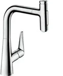 hansgrohe Sp&uuml;ltisch-Einhebelmischer 220 Talis Select M51 mit Ausziehbrause, 2et,
