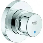 Grohe Selbstschluss-DG-VTL Euroeco CT chrom, DN 15, Markierung blau/rot